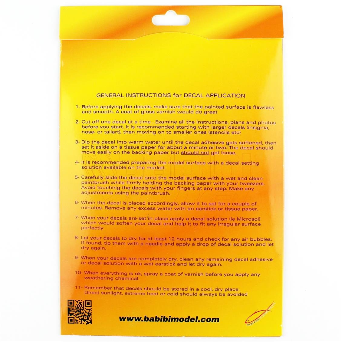 Babibi DBT01400 1/72 F-16C Fighting Falcon Tigermeet 2023 Decal Çıkartma