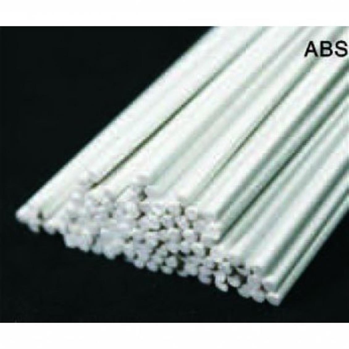 CP Model MA01-0020 Maketler İçin ABS Yuvarlak Çubuk, 3 mm Çapında, 500 mm Uzunluğunda