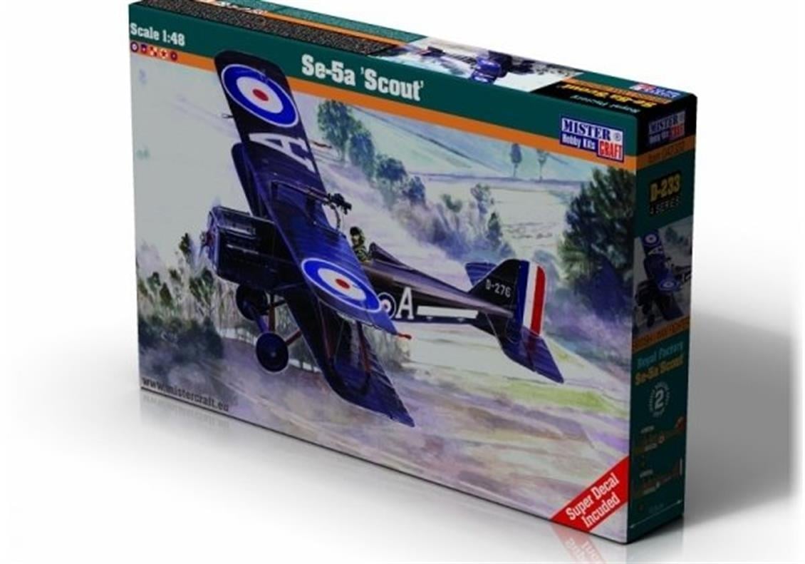 D-233 1/48 S.E. 5a Scout