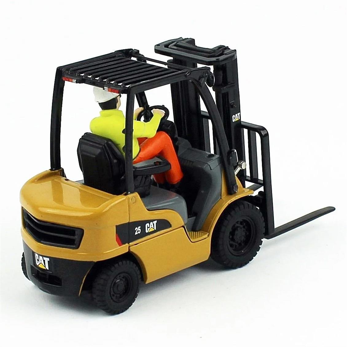 Diecast Masters 85256 1/25 Ölçek, Cat DP25N Forklift,Sergilemeye Hazır Metal İş Makinası Modeli