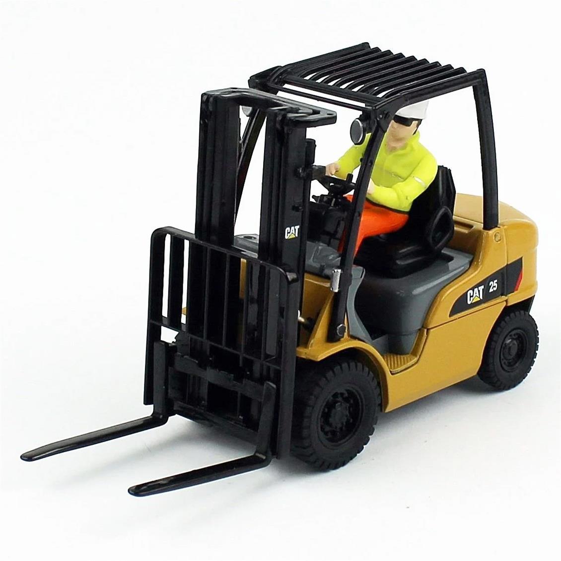 Diecast Masters 85256 1/25 Ölçek, Cat DP25N Forklift,Sergilemeye Hazır Metal İş Makinası Modeli