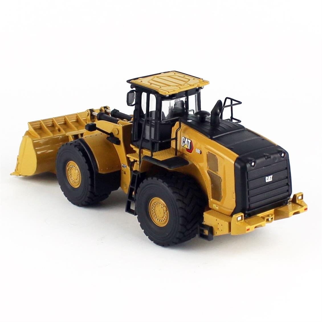 Diecast Masters 85684 1/87 Ölçek, Cat 980 Wheel Loader, Sergilemeye Hazır Metal İş Makinası Modeli