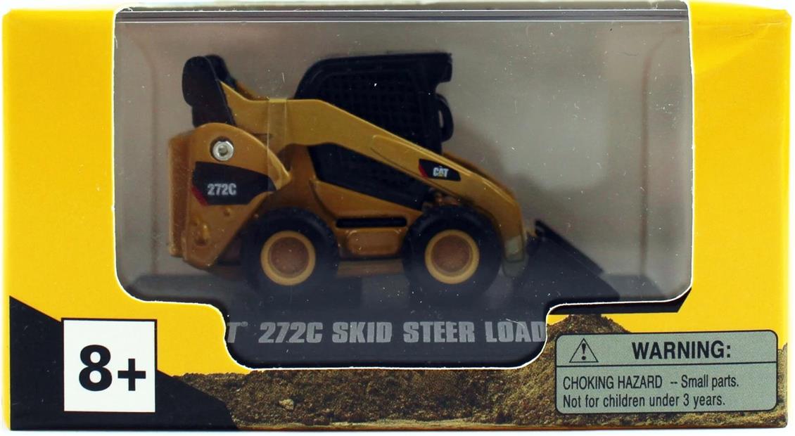 Diecast Masters 85974 Micro Serisi, 272C Mini Loder, Sergilemeye Hazır Metal İş Makinası Modeli
