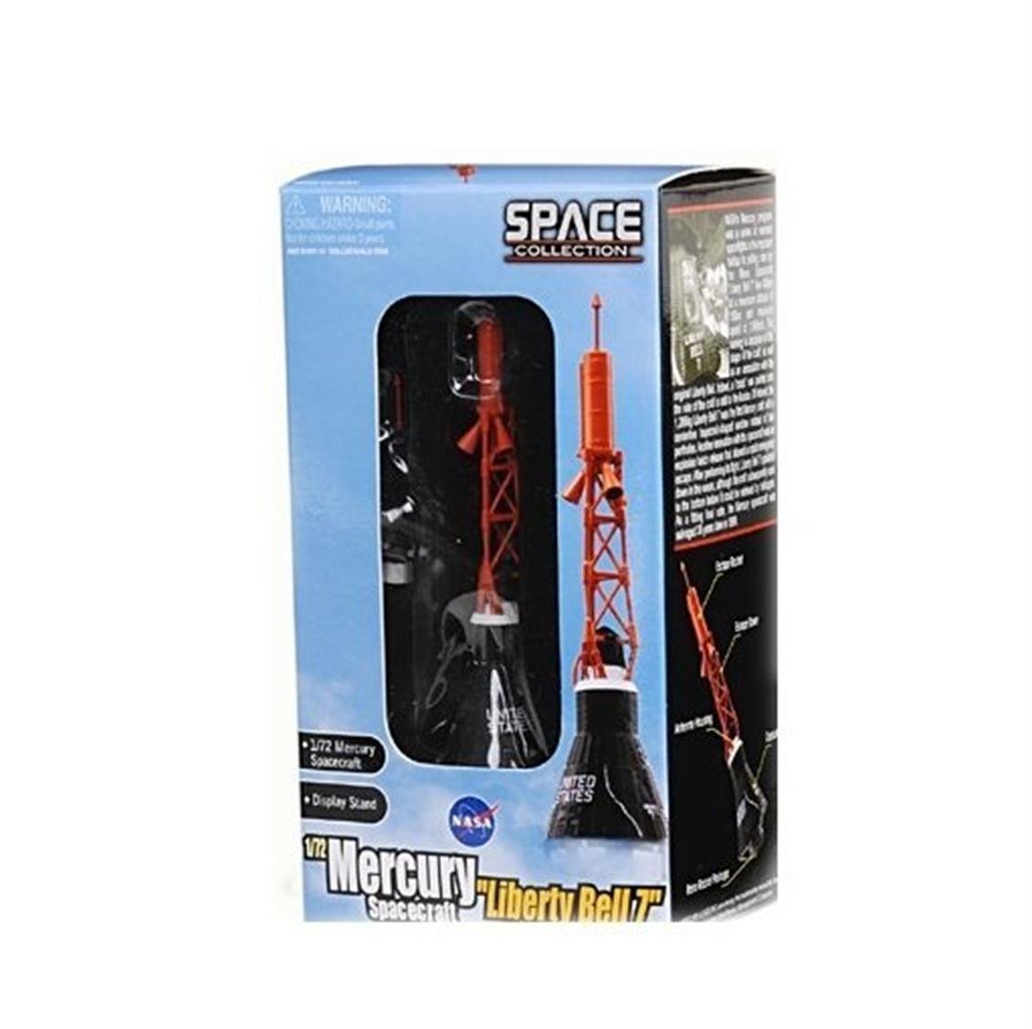 Dragon 50393 1/72 Mercury (Liberty Bell 7) Uzay Aracı Demonte Plastik Maketi