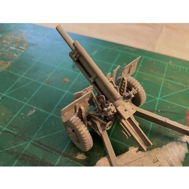Dragon 6531 1/35 Ölçek,105mm Howitzer M2A1 Top ve M2A2 Römork ile Mürettebatı, Plastik Model Kiti