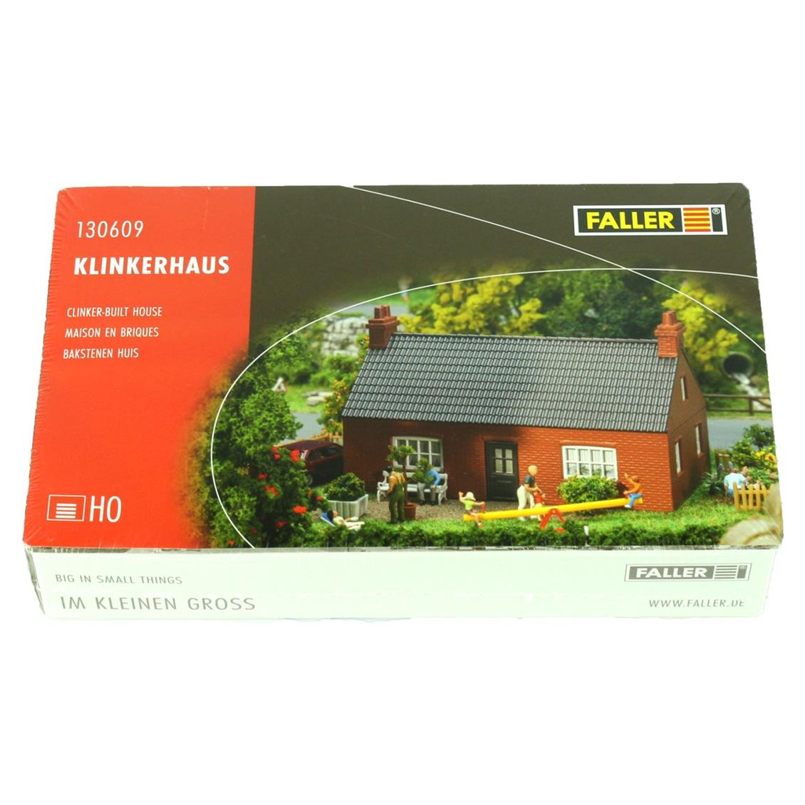 Faller 130609 1/87 Briketten Yapılmış Ev Demonte Plastik Maketi