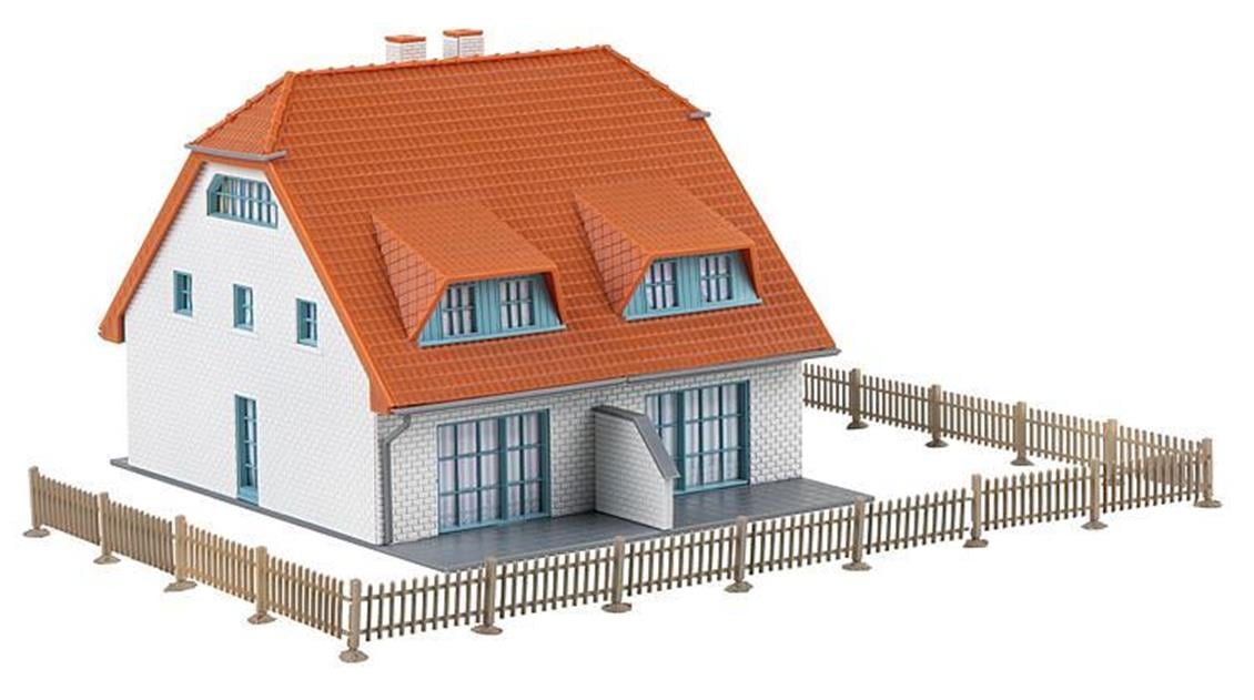 Faller 130671 1/87 Deniz Feneri Bekçisinin Evi Demonte Plastik Maketi