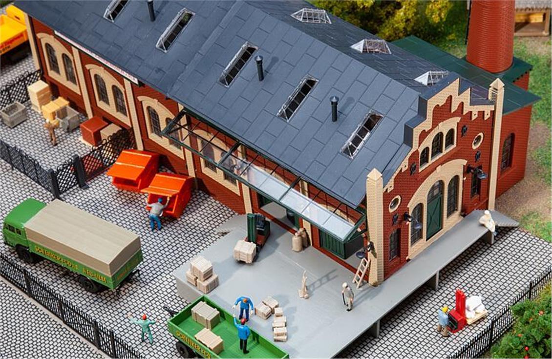 Faller 130885 1/87 Langenbach Porselen Fabrikası Demonte Plastik Maketi