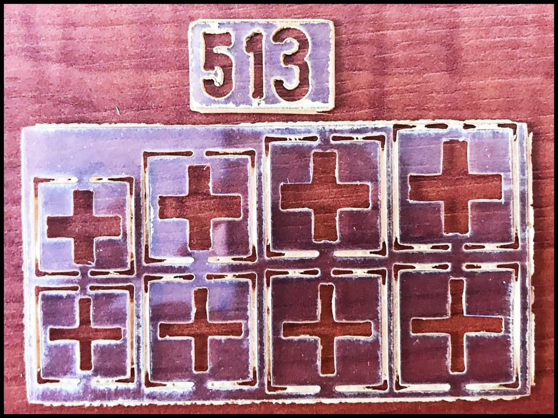 GERMAN CROSS EARLY VERSION WITH 513