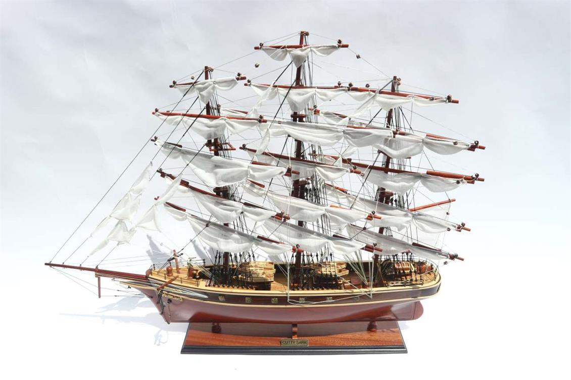 GIANHIEN TS0022W70 CUTTY SARK AHŞAP HAZIR YELKENLİ GEMİ MAKETİ