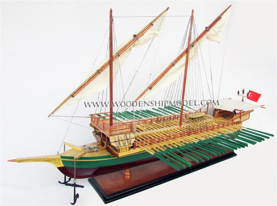 GIANHIEN TS0129P BASTARDE AHŞAP HAZIR YELKENLİ GEMİ MAKETİ