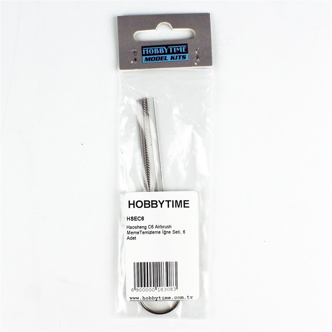 Haosheng C6 Airbrush MemeTemizleme İğne Seti, 6 Adet