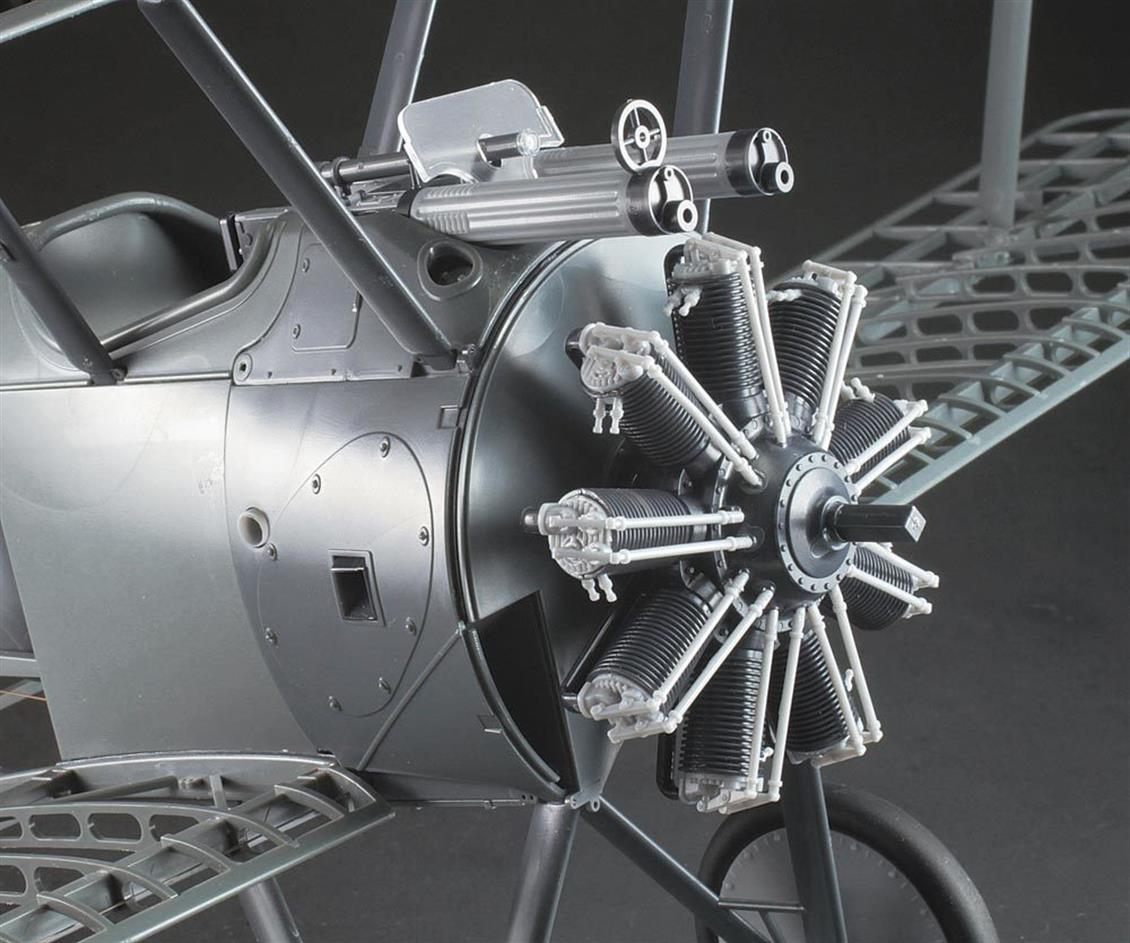 Hasegawa MU01 50031 1/16 Sopwith Camel F.1 Uçak Demonte Plastik Maketi