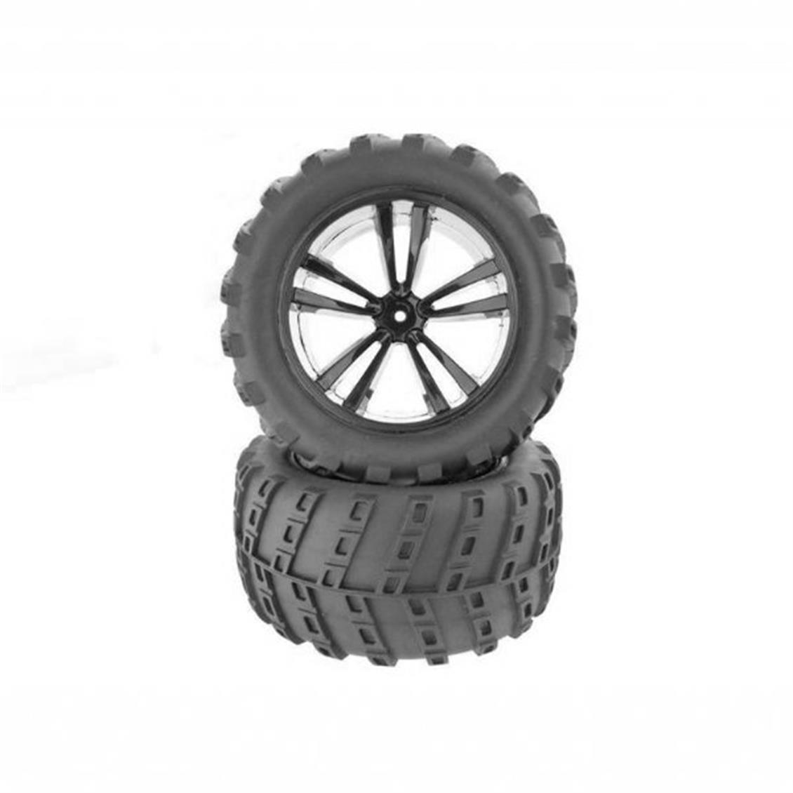 Himoto 31804B Siyah Teker,jant ve pimleri