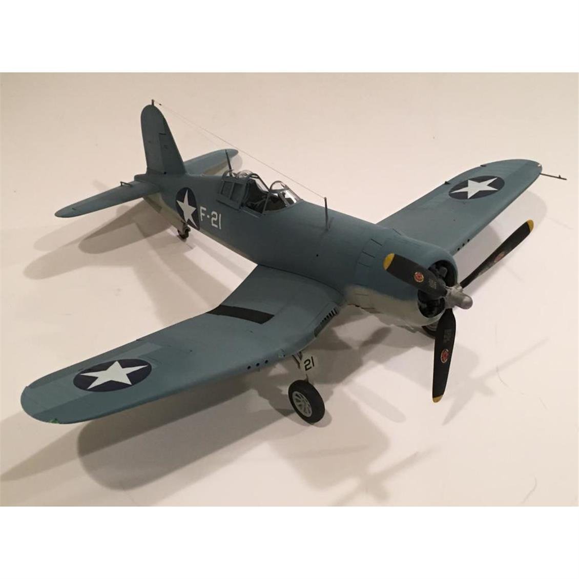 HobbyBoss 80381 1/48 Ölçek F4U-1 Corsair (Erken Dönem), Savaş Uçağı Plastik Model Kiti