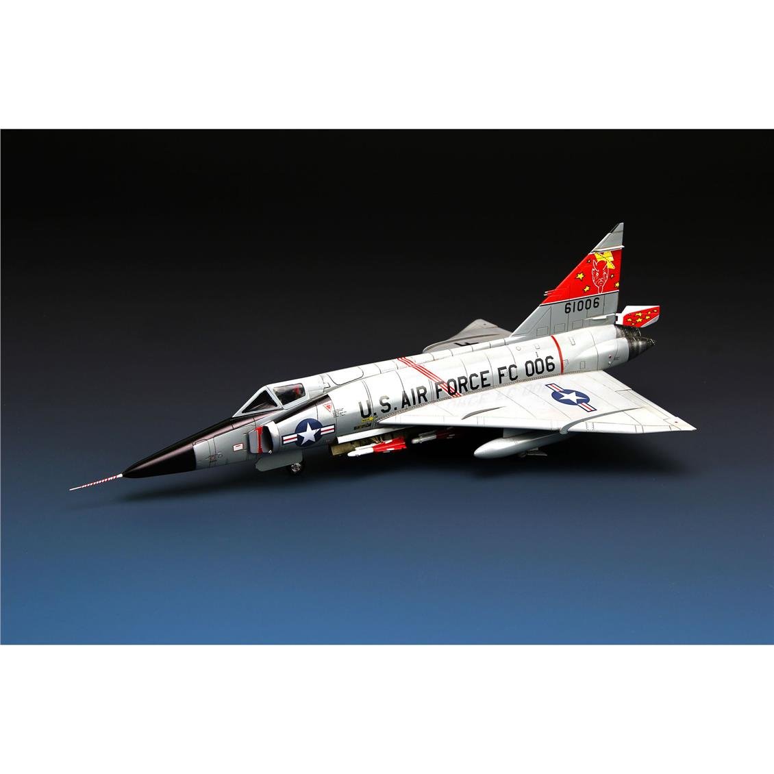 Meng DS-003 1/72 Ölçek F-102A (Case X) Savaş Uçağı, Plastik Model Kiti