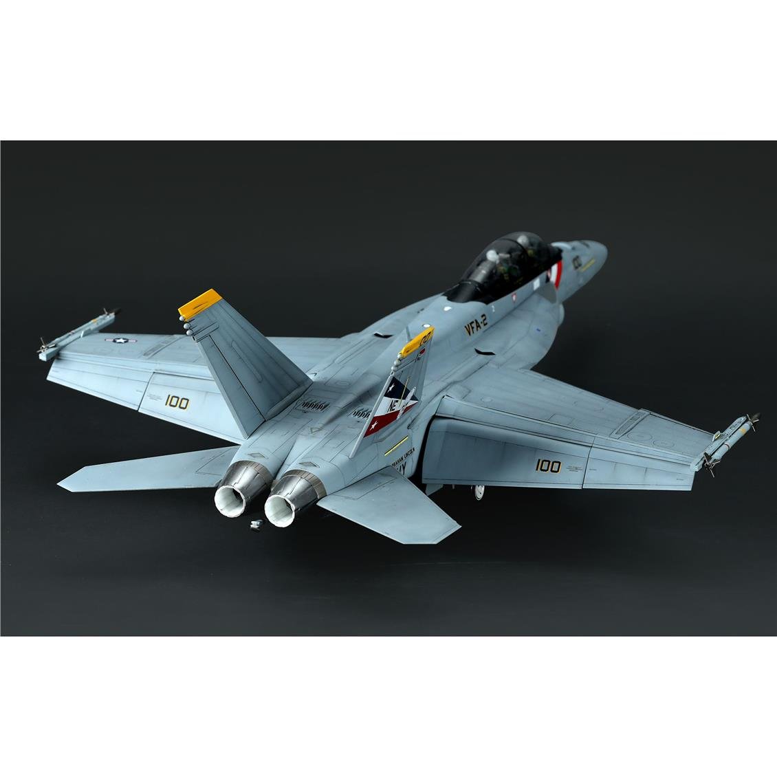 Meng LS-016 1/48 Ölçek Boeing F/A-18F Super Hornet (Bounty Hunters) Savaş Uçağı, Plastik Model Kiti