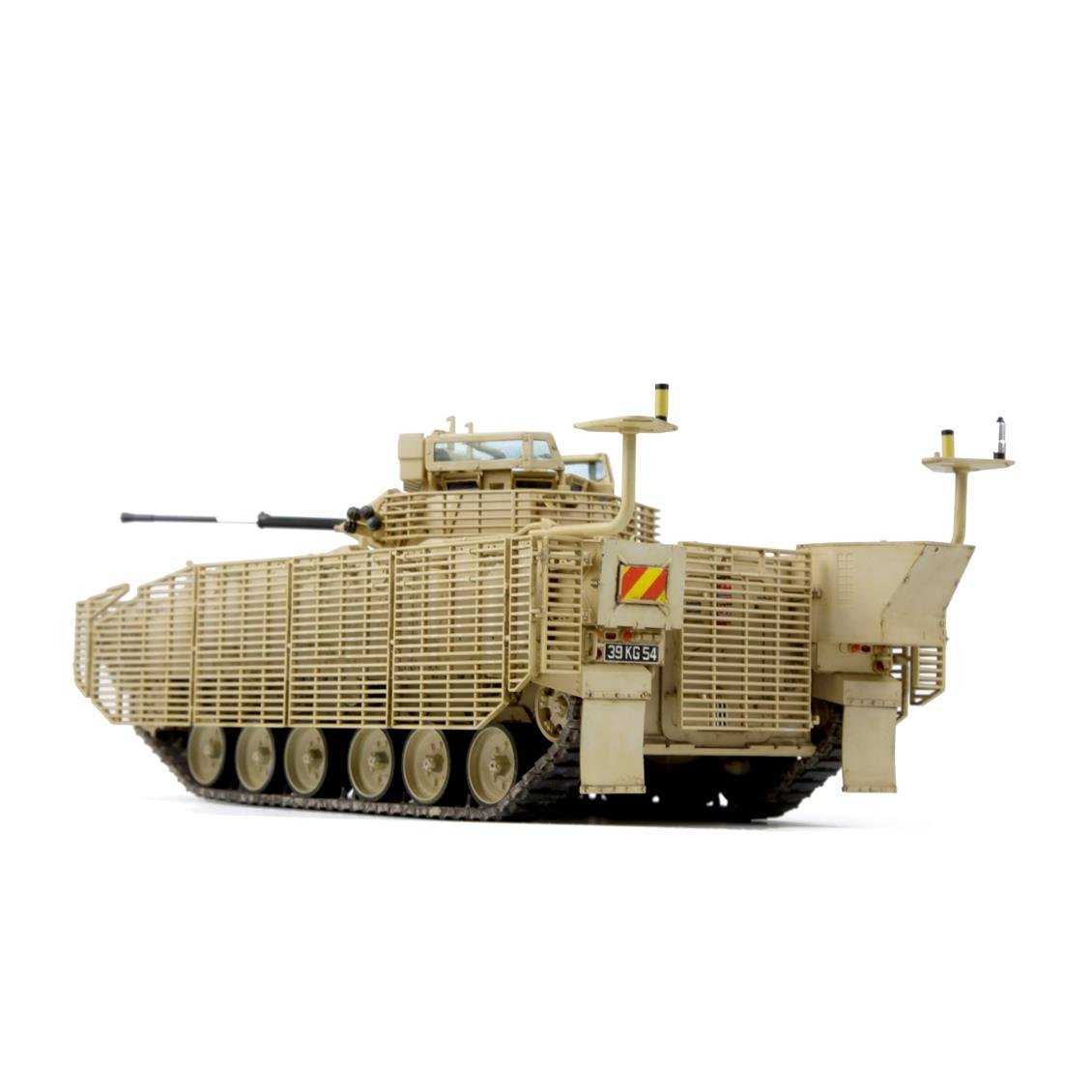 Meng SS-017 1/35 Ölçek İngiliz FV510 Warrior TES(H) AIFV Zırhlı Personel Taşıyıcı, Plastik Model Kiti