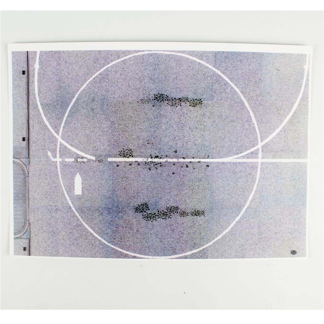 Nazca Decals PP4A 1/144 Ölçek, Parking Plate-Desıgn 4A- A4 Ebat, Kartona Renkli Baskı