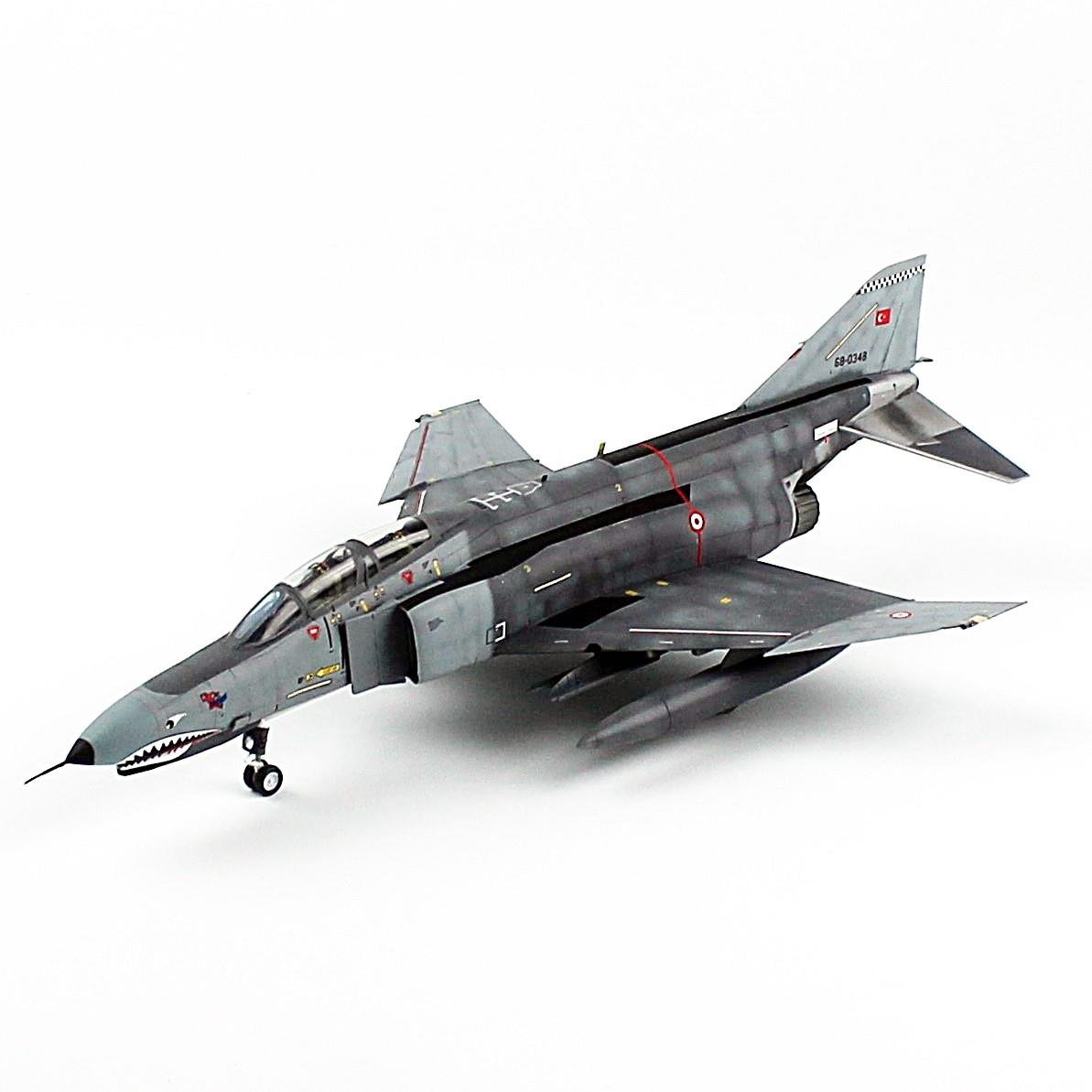 QD180 1/72 Ölçek, F-4E Phantom II, 112.Filo Şeytan, Sergilemeye Hazır Savaşl Uçağı Modeli