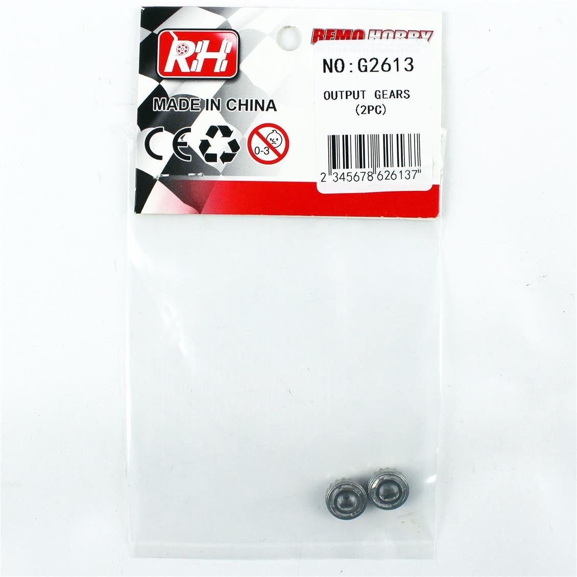 Remo G2613 output gears (metal), Model Araç Yedek Parçası