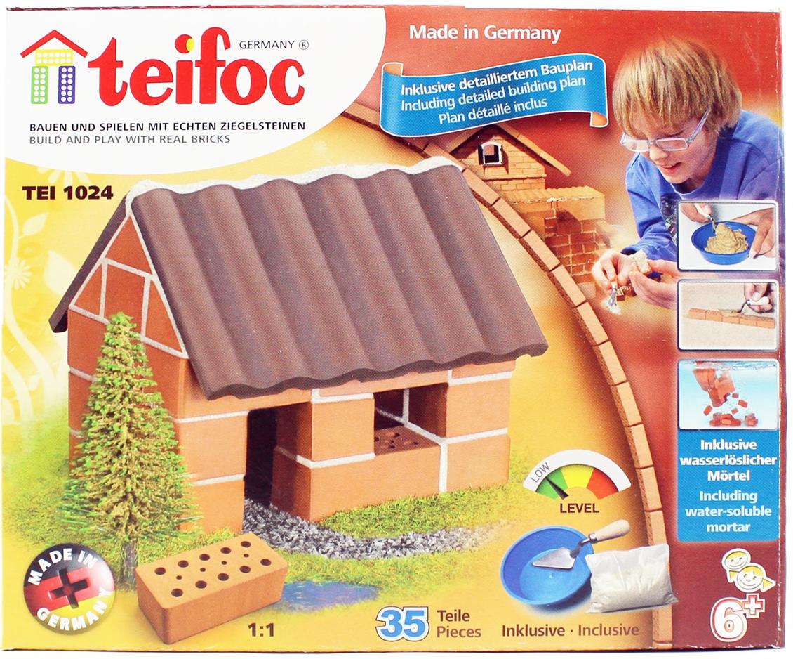 Teifoc 1024 Küçük Ev, Tuğla Yapı İnşa Kiti