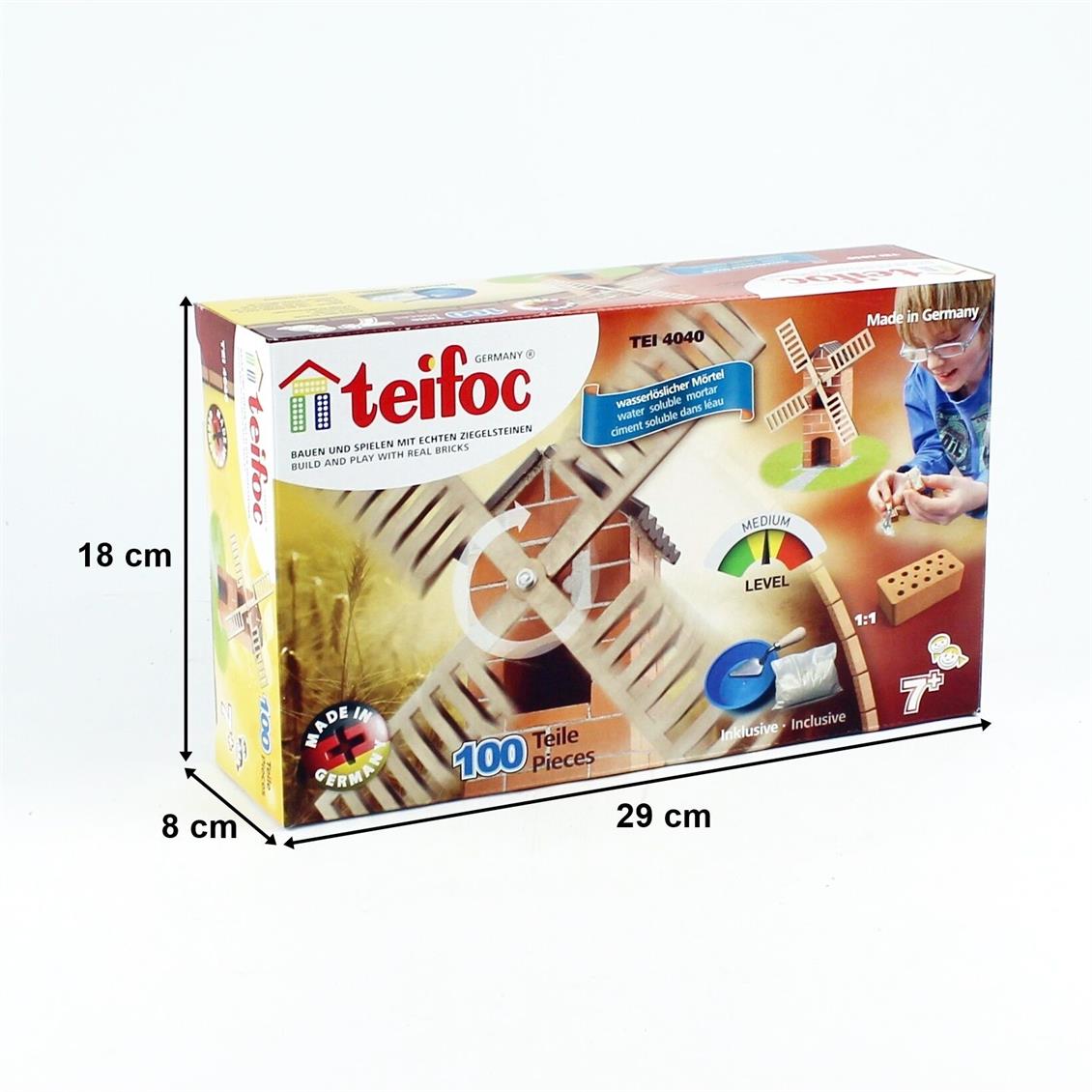 Teifoc 4040 Rüzgar Değirmeni, Tuğla Yapı İnşa Kiti
