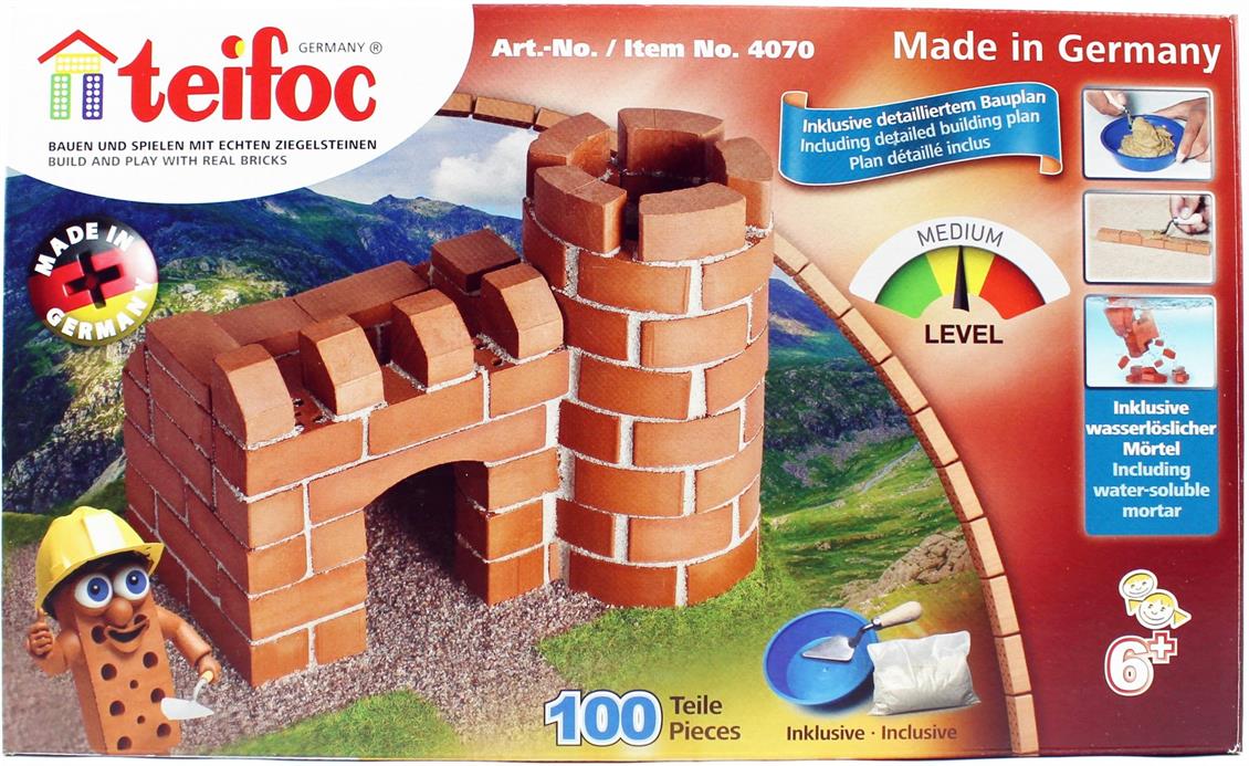 Teifoc 4070 Küçük Kale, Tuğla Yapı İnşa Kiti