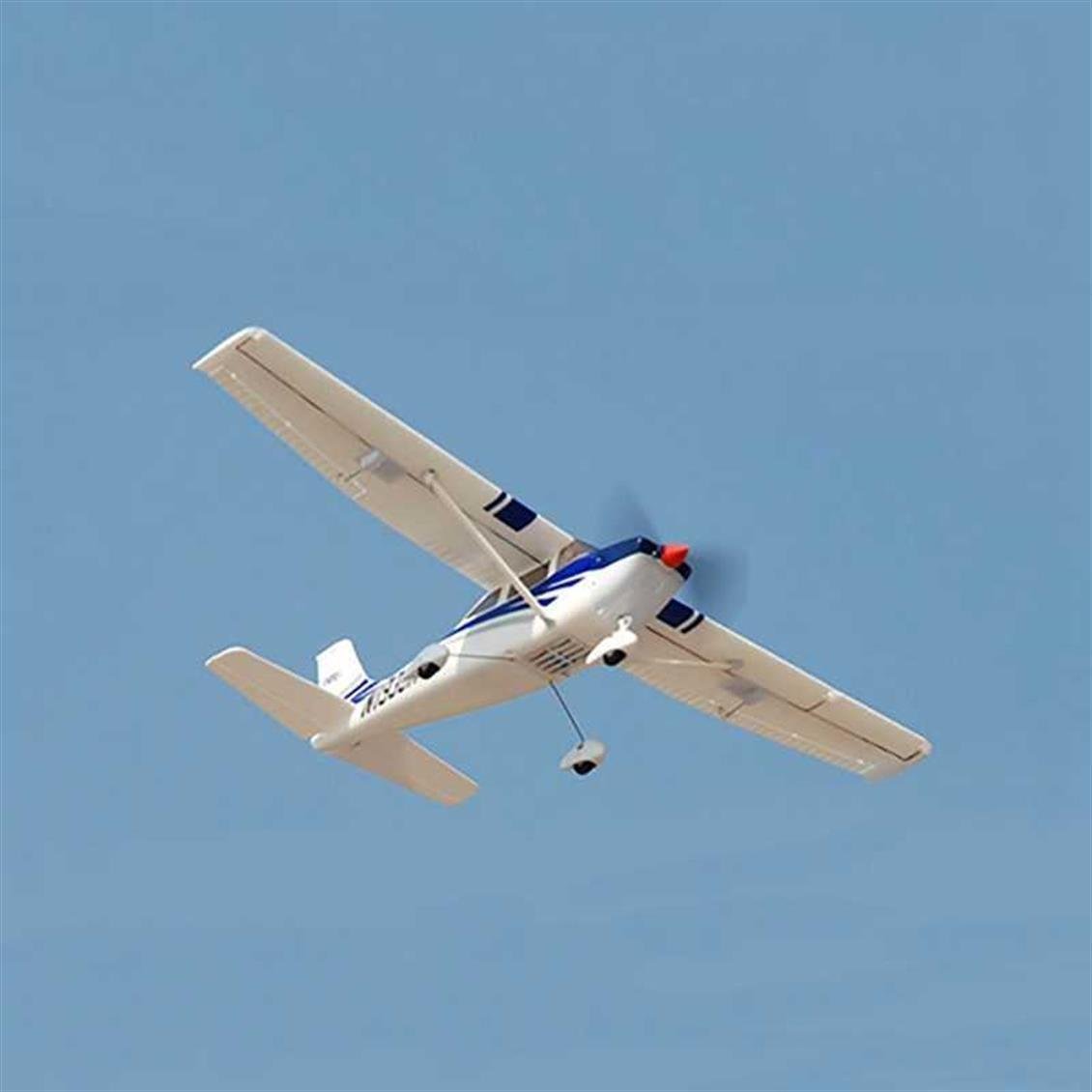 TopRC 003C Cessna 182, 400 Class, Mavi, LED Işıklı, Brushless 1200KV Motorlu, 30A ESC, 11.1V 1300 Mah Li-Po Pilli, 4 Kanall