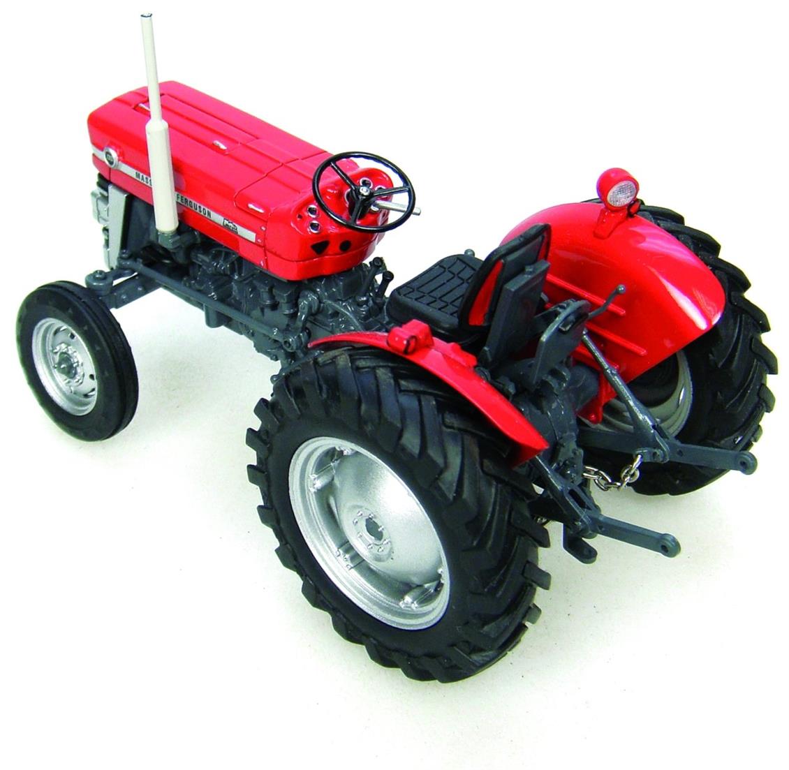 Universal Hobbies UH2785 1/32 Massey Ferguson 135 Traktör Sergilemeye Hazır Metal Tarımsal Makina Modeli