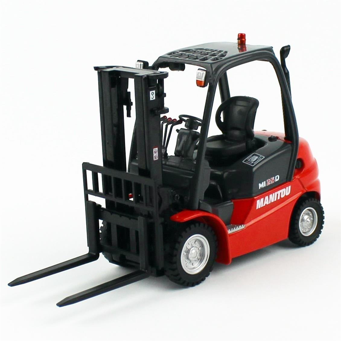 Universal Hobbies UH2949 1/32 Ölçek Manitou MI 25D Forklift, Sergilemeye Hazır Metal İş Makinası Modeli