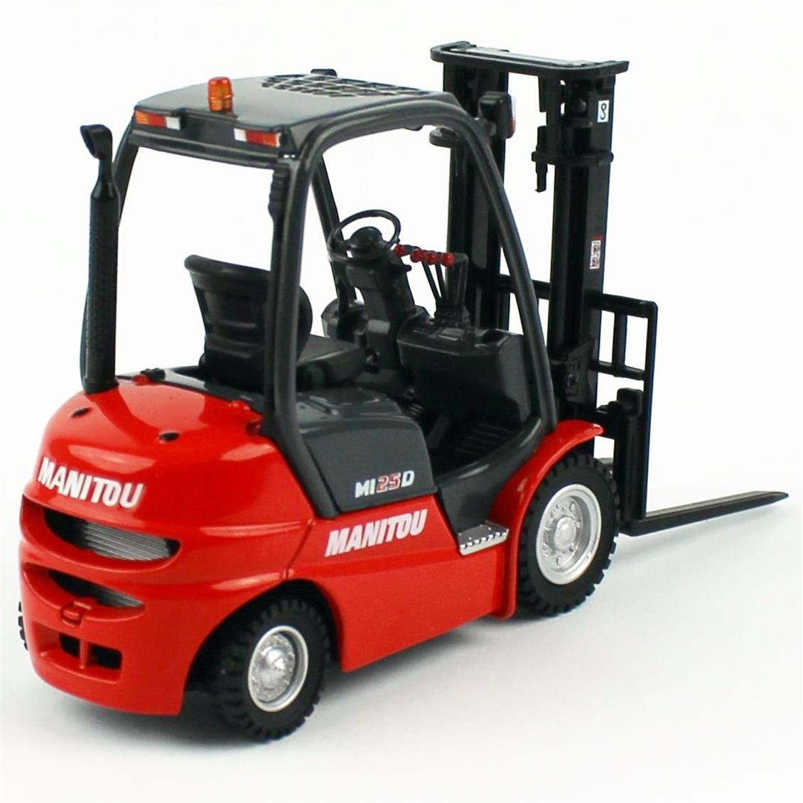 Universal Hobbies UH2949 1/32 Ölçek Manitou MI 25D Forklift, Sergilemeye Hazır Metal İş Makinası Modeli