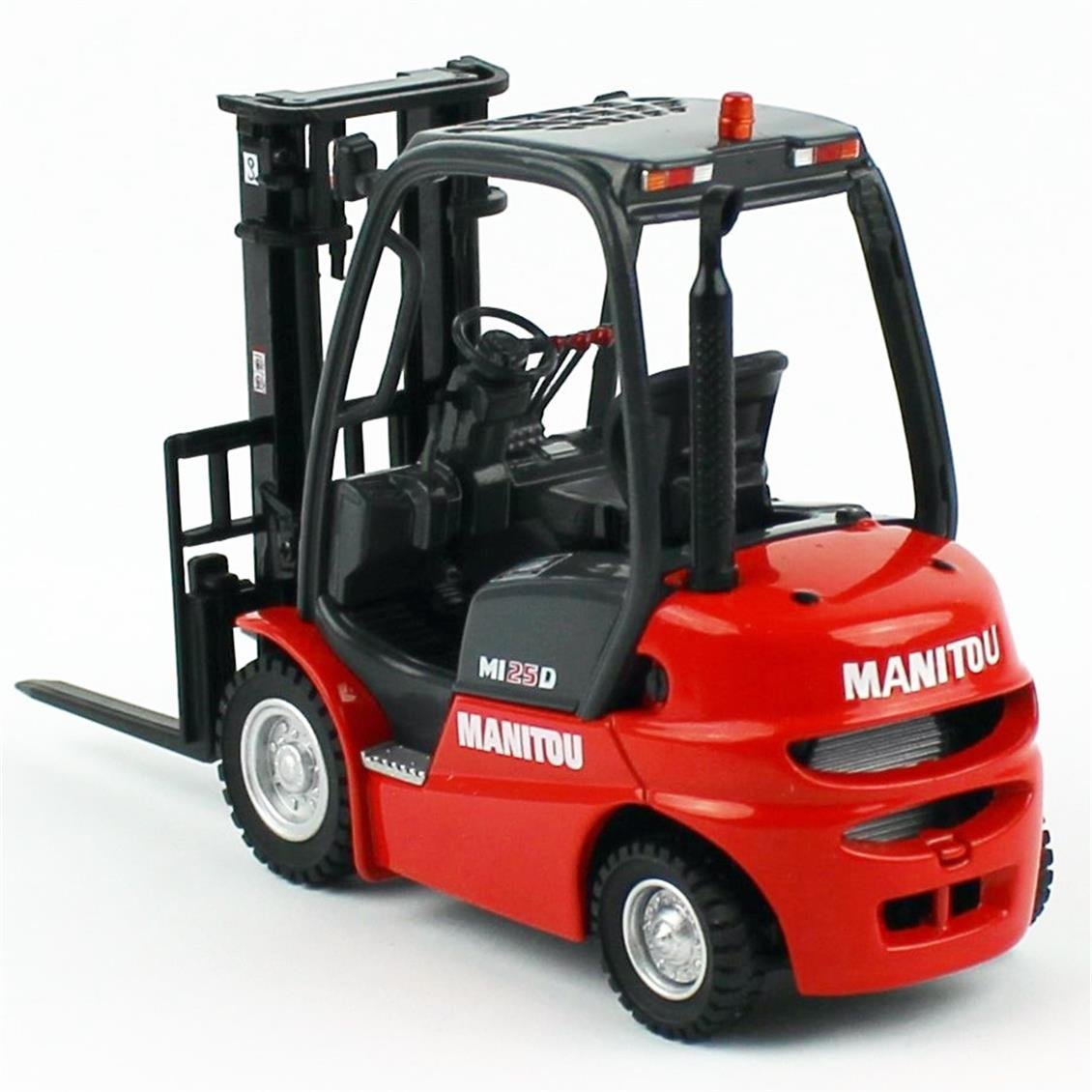 Universal Hobbies UH2949 1/32 Ölçek Manitou MI 25D Forklift, Sergilemeye Hazır Metal İş Makinası Modeli