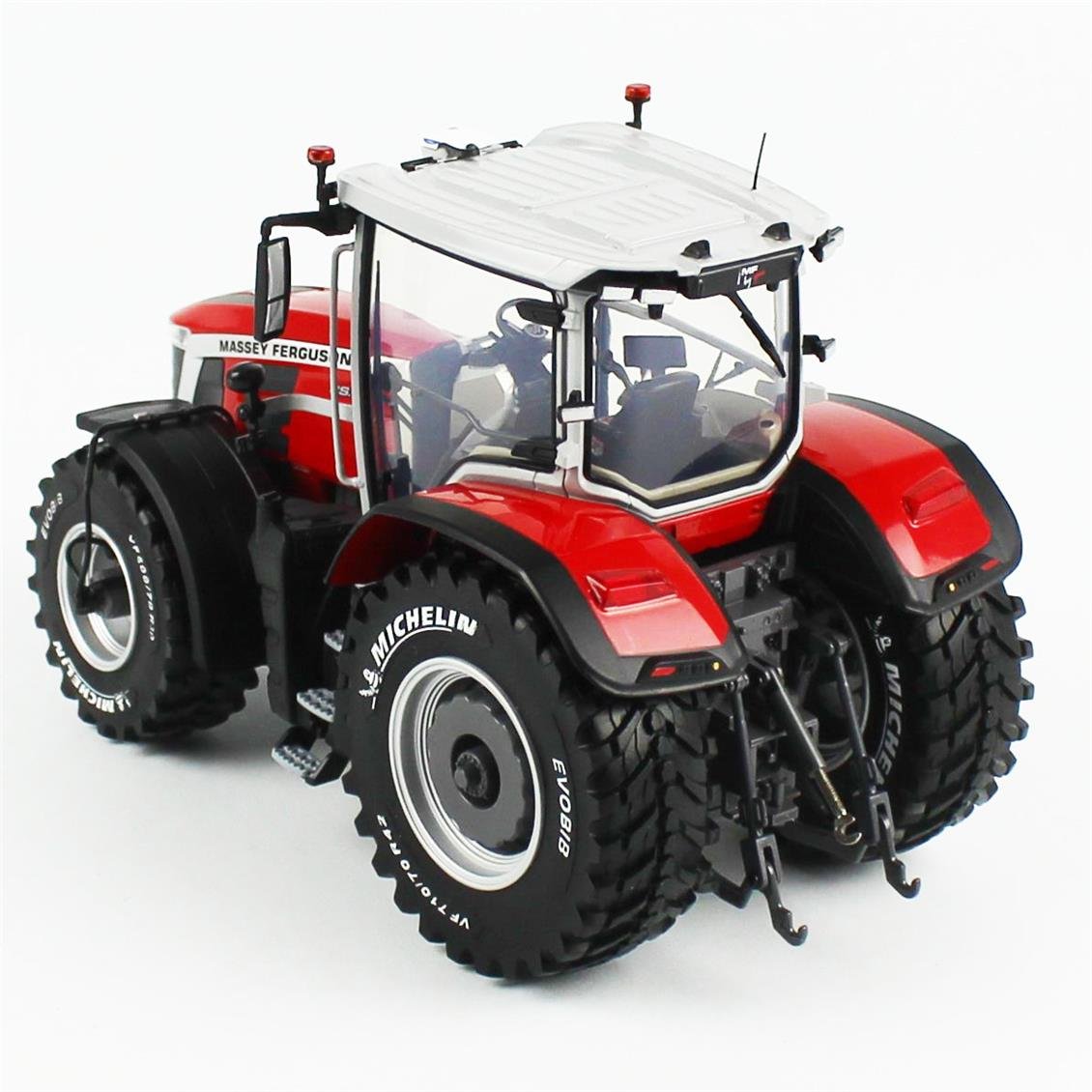 Universal Hobbies UH6668 1/32 Ölçek, Massey Ferguson 8S.305 Traktör (PTG Michelin EVOBIB), Sergilemeye Hazır Tarımsal Makine Mo