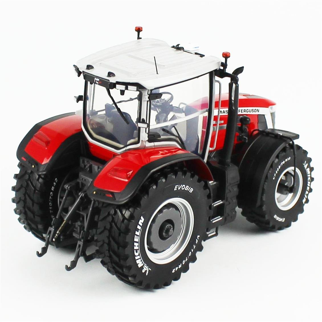Universal Hobbies UH6668 1/32 Ölçek, Massey Ferguson 8S.305 Traktör (PTG Michelin EVOBIB), Sergilemeye Hazır Tarımsal Makine Mo