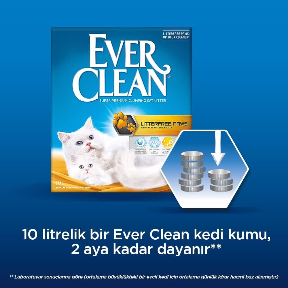 Ever Clean Spring Garden Çiçek Kokulu Topaklanan Kedi Kumu 10lt