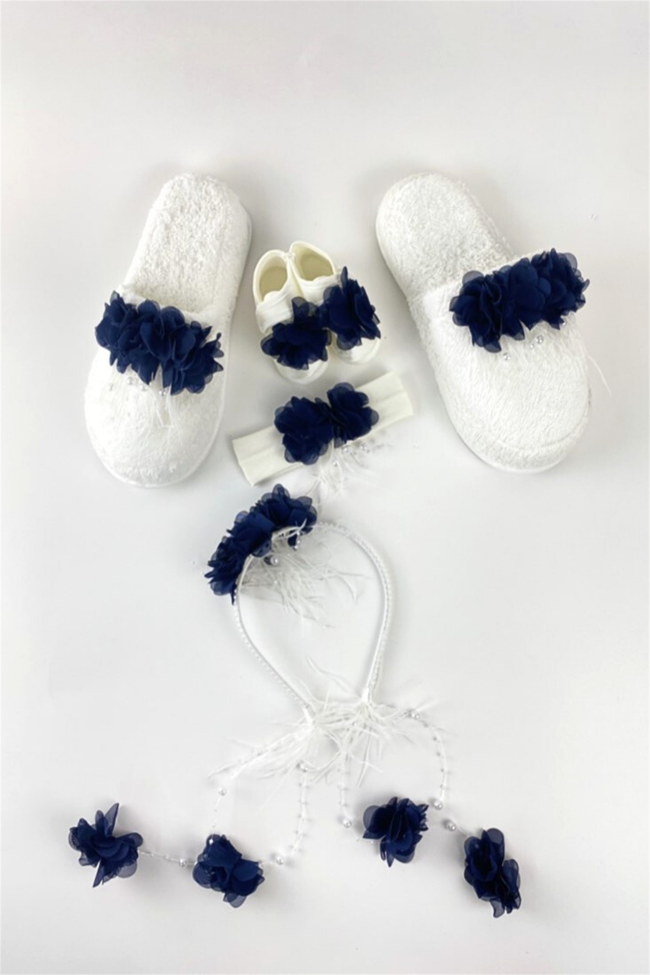Anne Bebe Set 1014 Lacivert