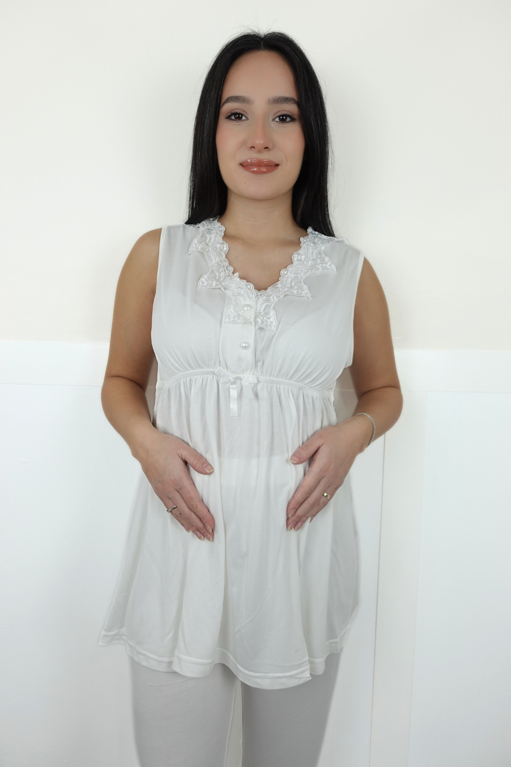 Limra Model Ekru Lohusa Pijama