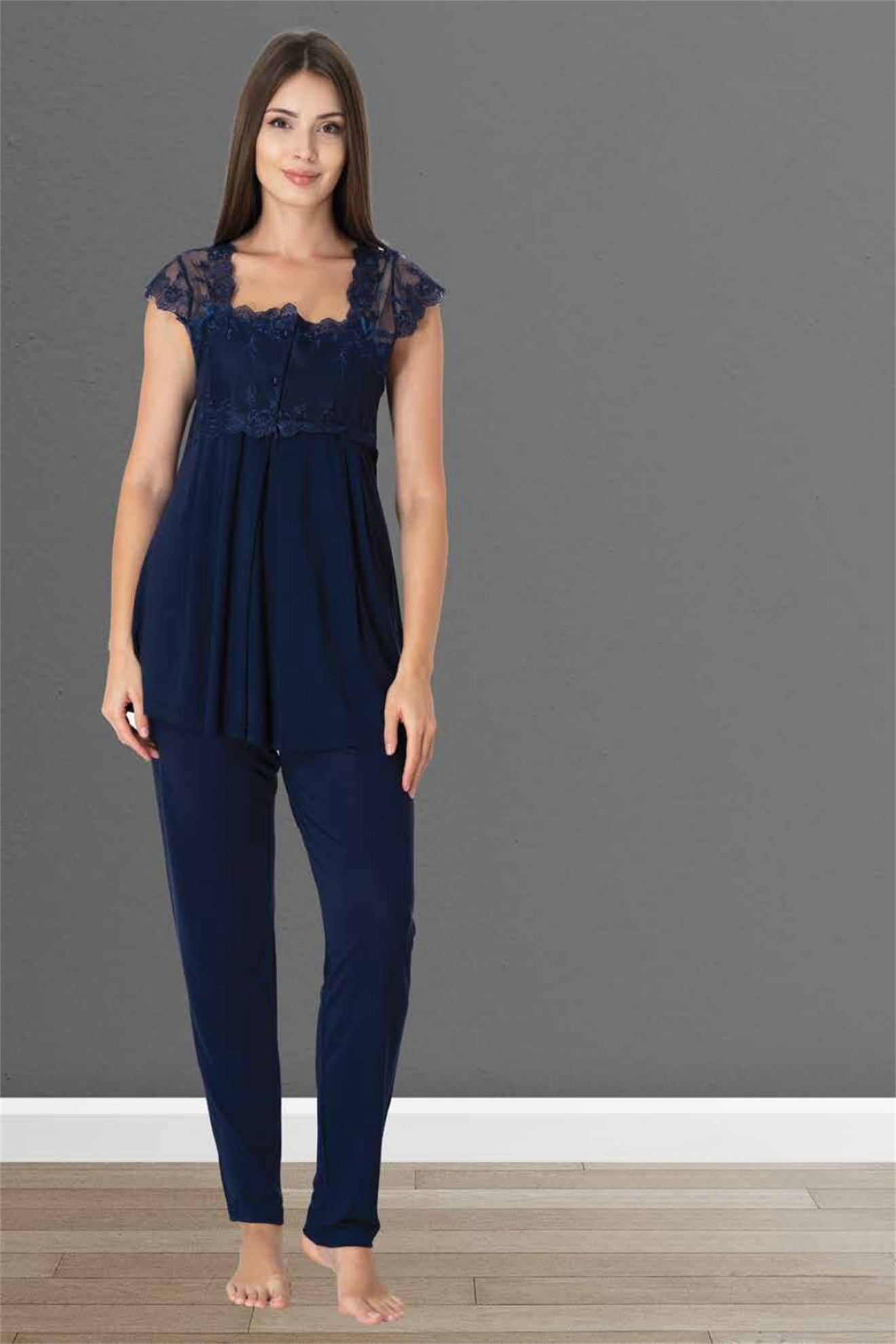 Velovis Model Laviert Lohusa Pijama Takım