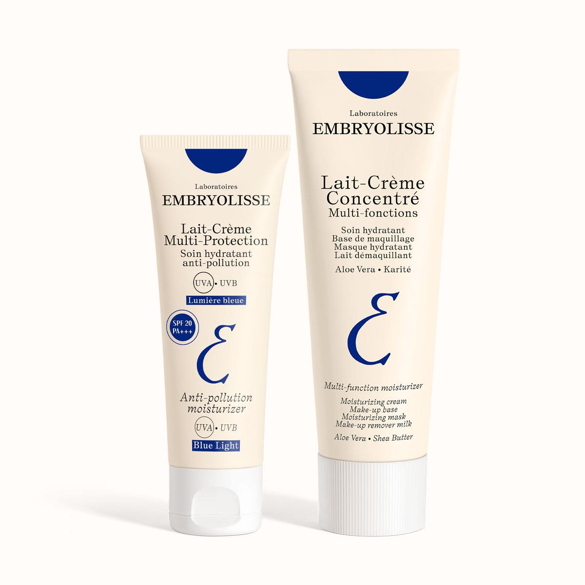 LAIT CREME CONCENTRE + LAIT CREME MULTI PROTECTION