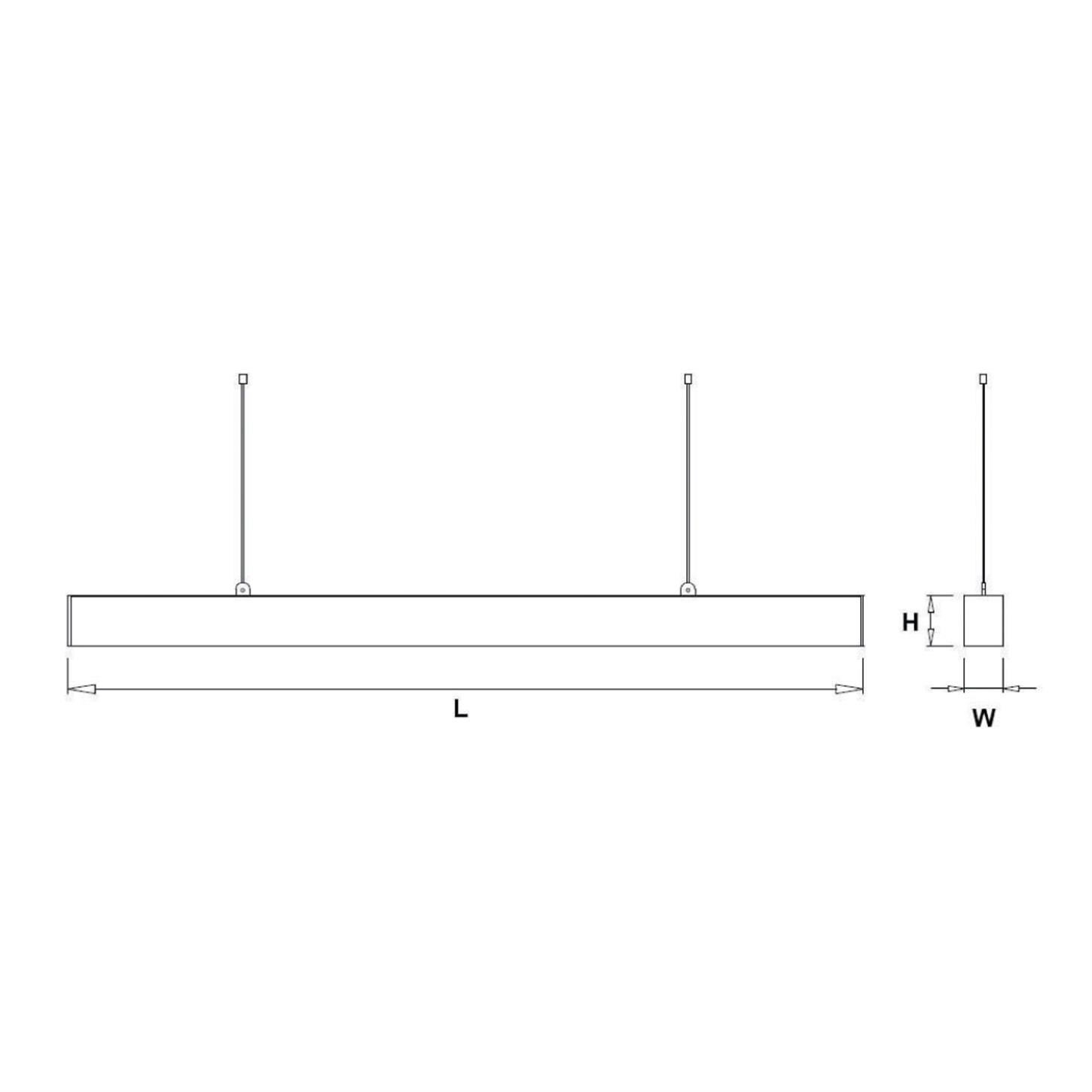 Lineer Sarkıt Led Tavan Armatür