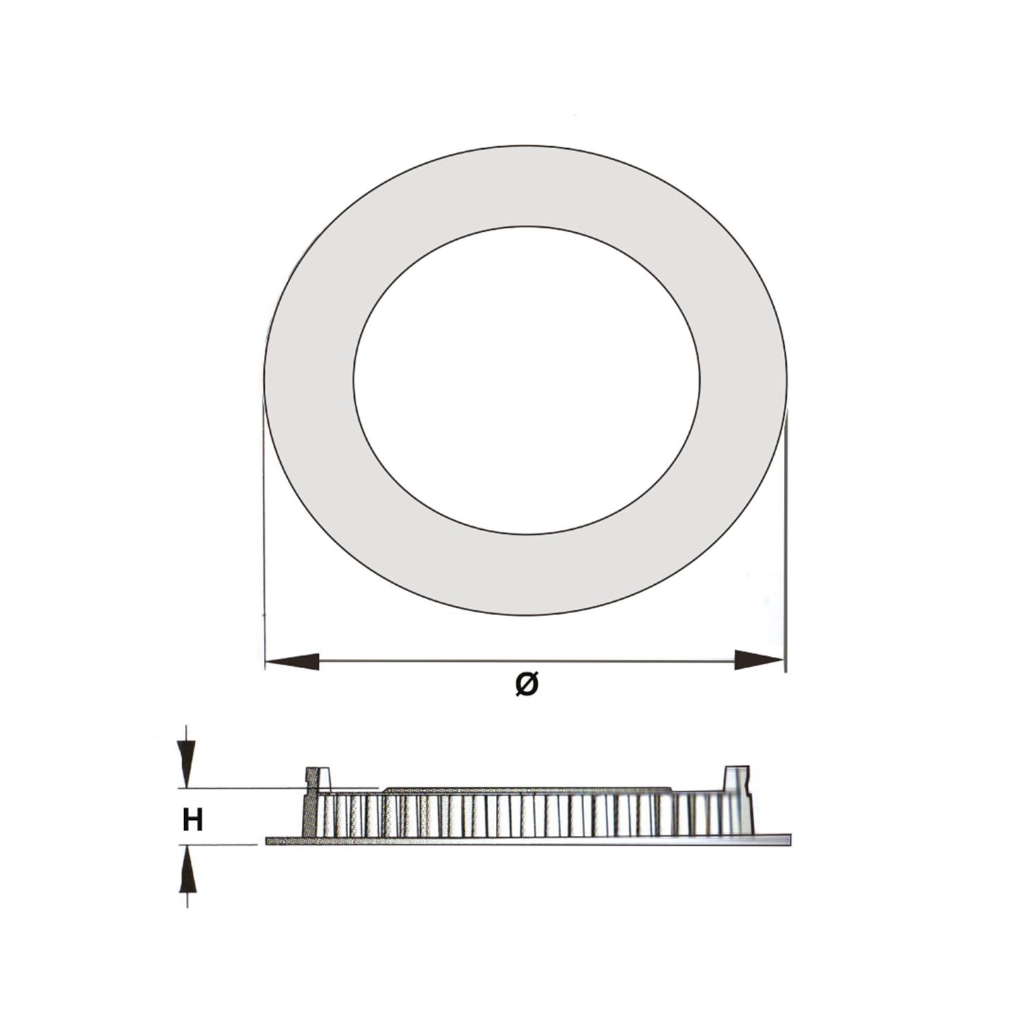 Sıva Altı Led Downlight Armatür
