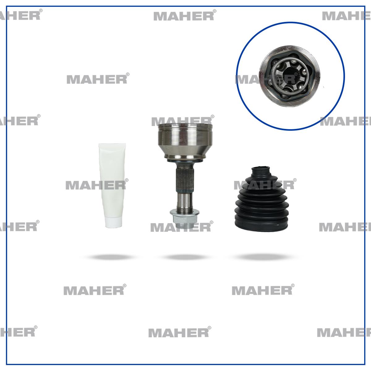 AKS KAFASI DIŞ DUCATO 06-14 / JUMPER III 06-14 / BOXER III 06-14 / İÇTEN SEGMANLI 35X29X71.5X198
