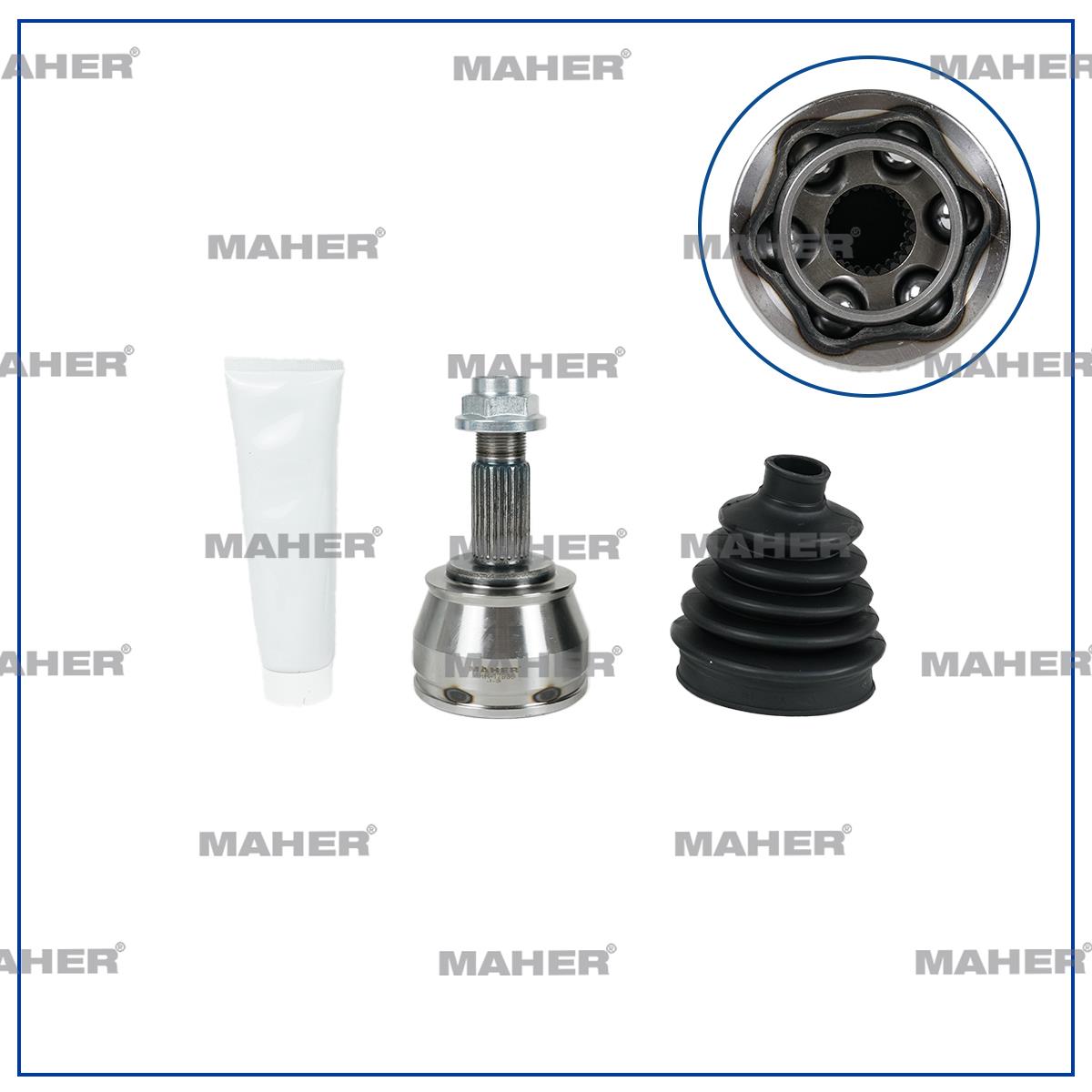 AKS KAFASI DIŞ LINEA 07= / EGEA 15= / FIORINO 07= / BIPPER 08= / 25X24X51X146,5