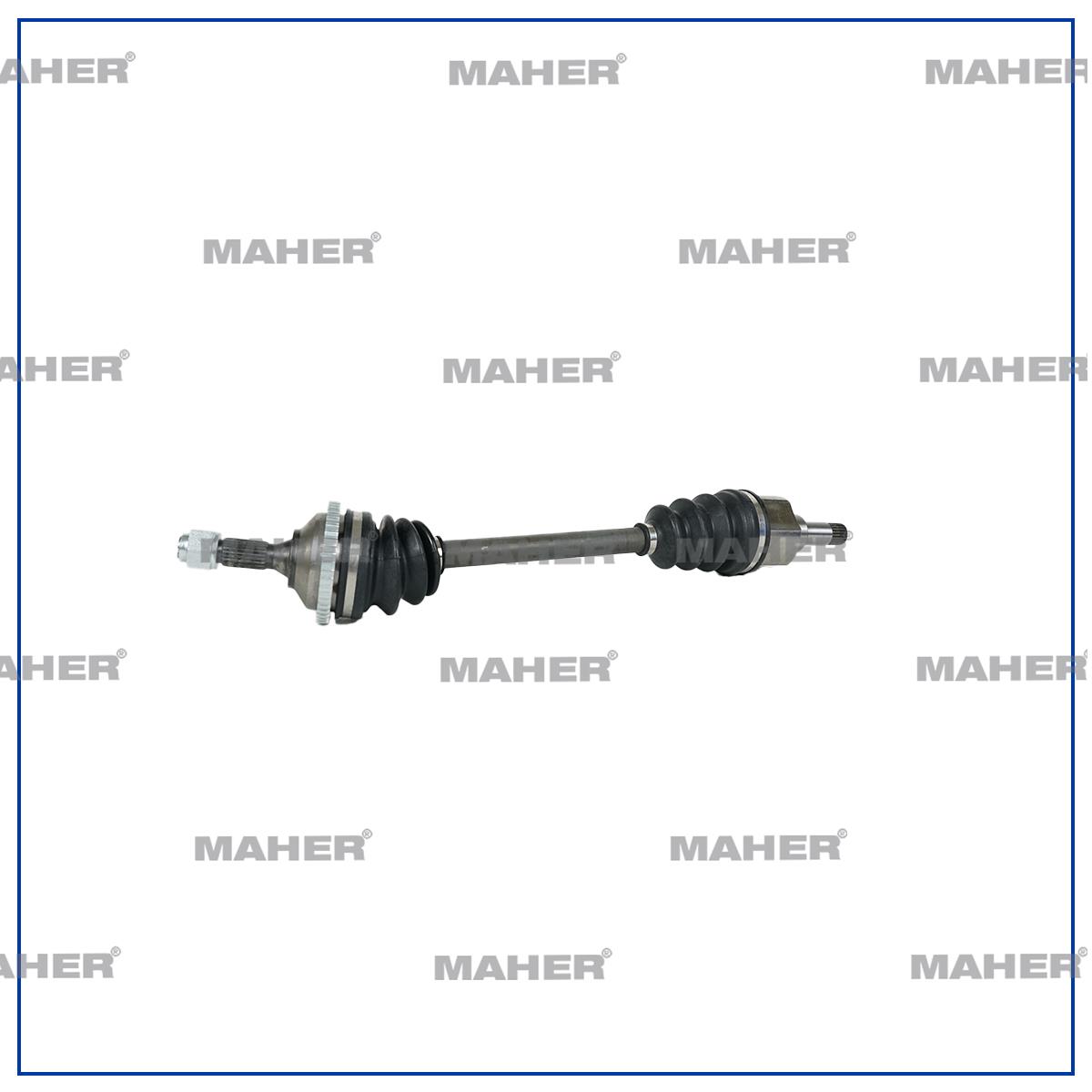AKS KOMPLE ÖN 206  98-09 / SOL 1.4HDI ABSLİ 48 DİŞ M-T 610mm