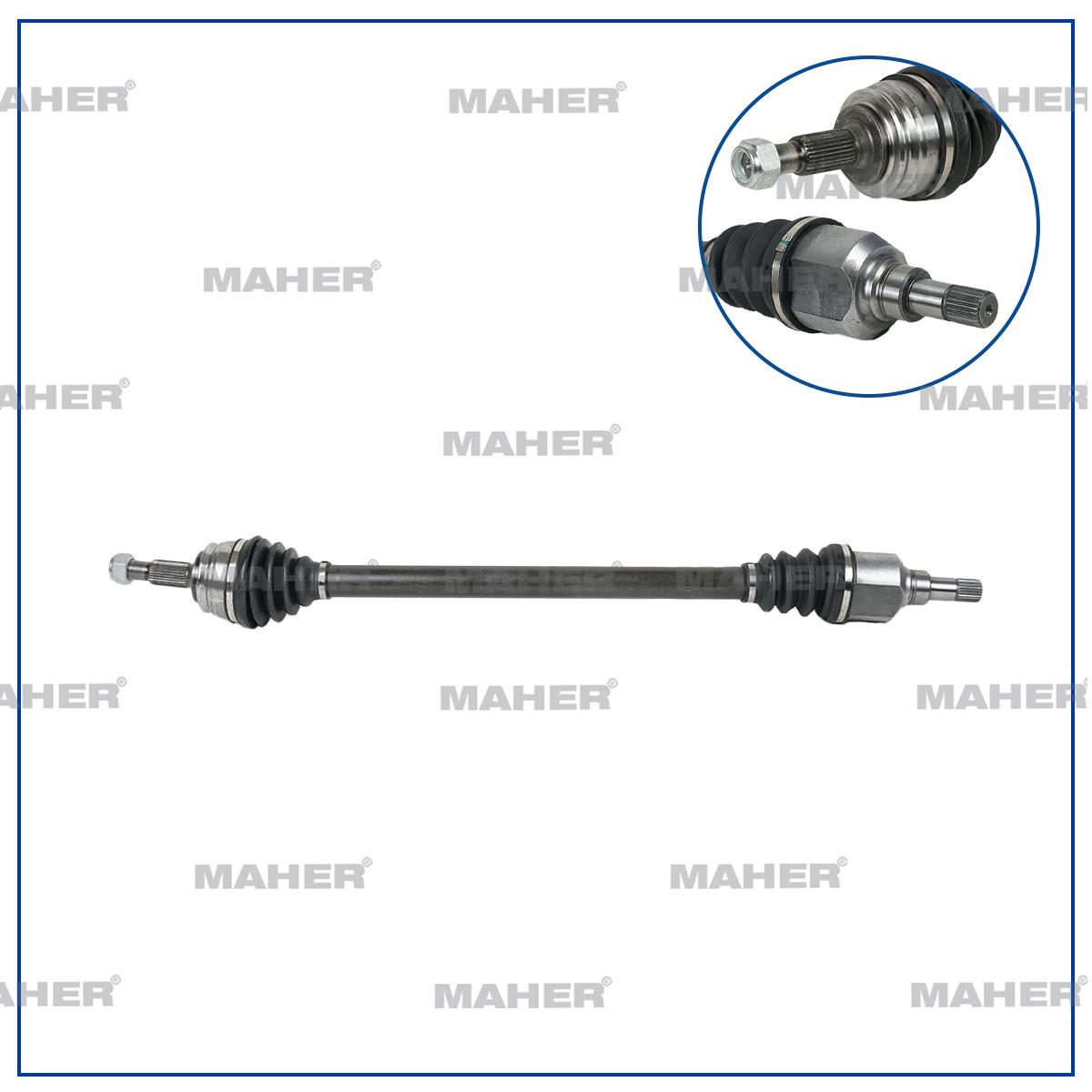 AKS KOMPLE ÖN 308 (T9) / PARTNER VU (K9) / RIFTER (K9)  16= COMBO E 1.2-1.5-1. 6 EB2/EC  SAG MEKANİK 921 mm