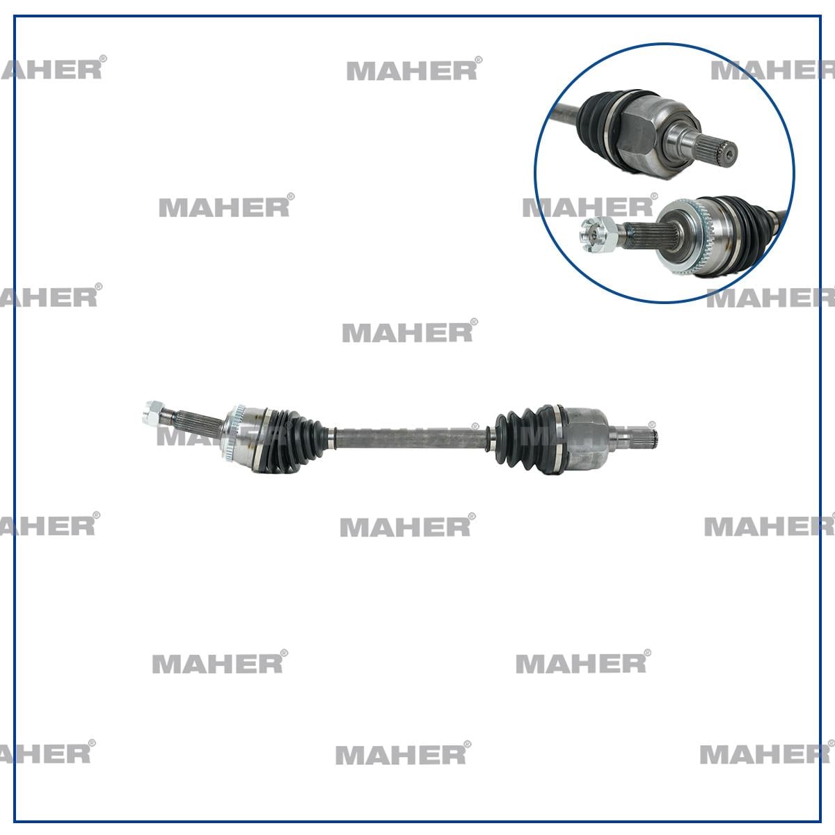 AKS KOMPLE ÖN GETZ 03-11 BENZİNLİ SOL M-T ABSLİ 48 DİŞ 630mm