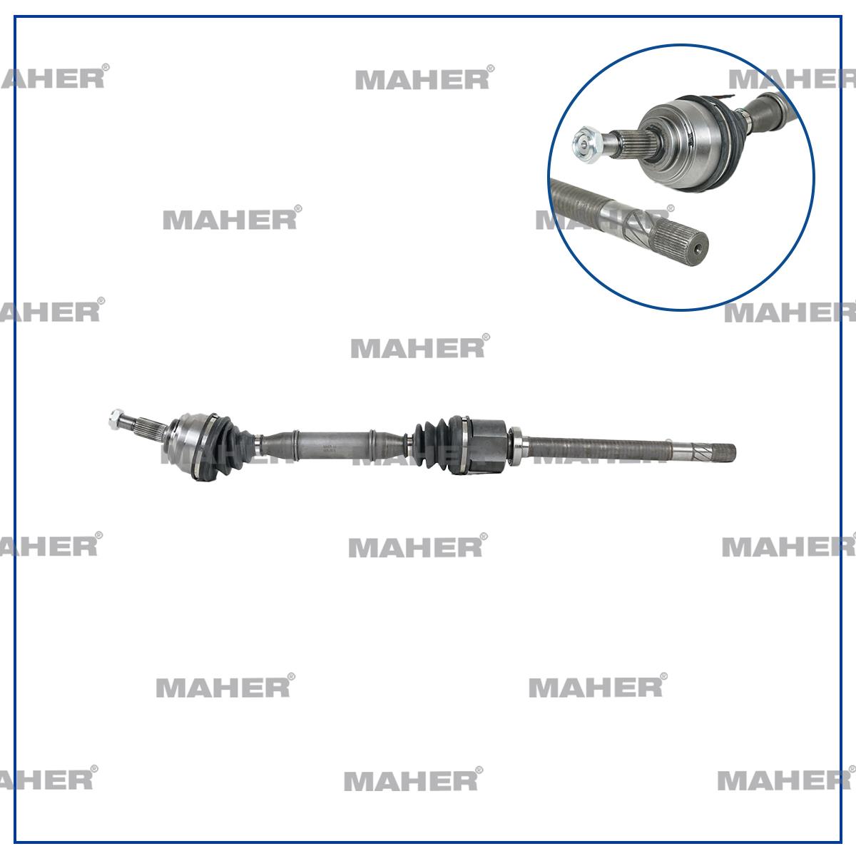 AKS KOMPLE ÖN LAGUNA II 01-07 / SAĞ 1.9DCI 6 İLERİ M-T 967mm