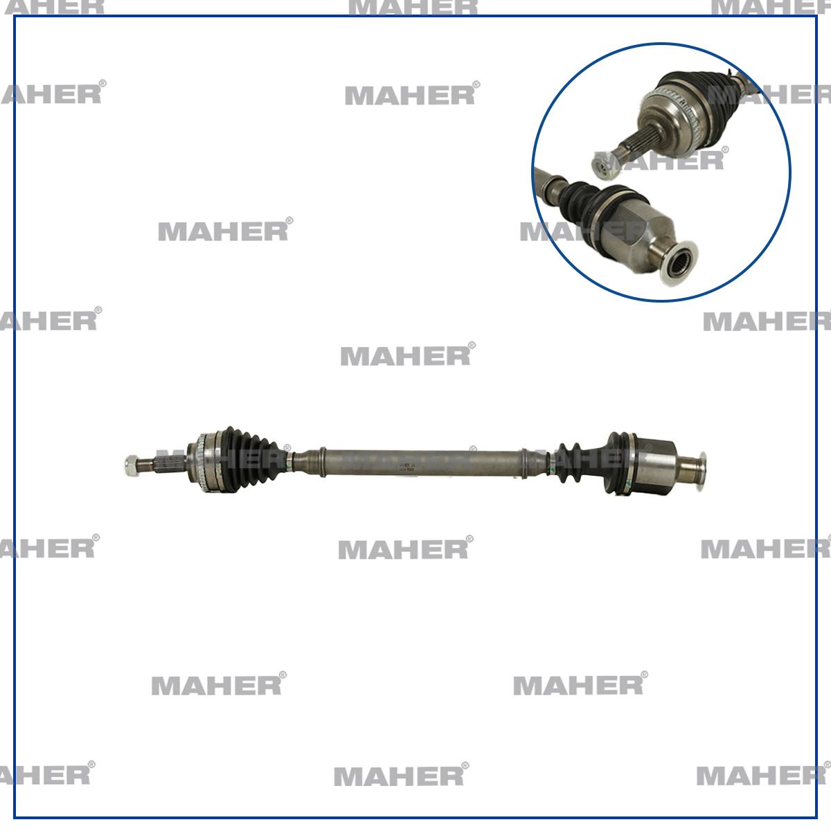 AKS KOMPLE ÖN MEGANE I  96-03 / SCENIC I 99-03 / SAĞ 1.6 16V ABSLİ 44 DİŞ A-T 778mm