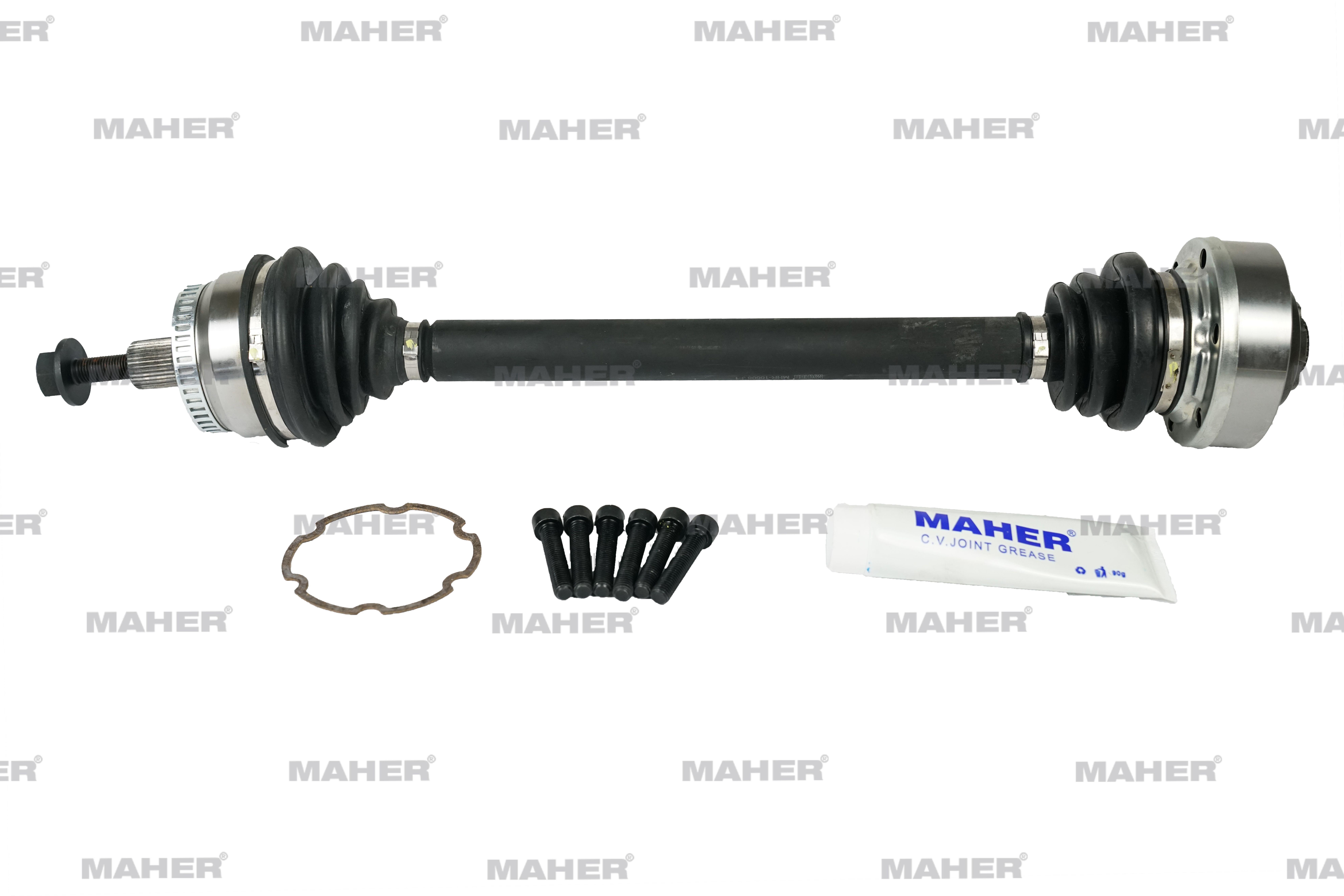 AKS KOMPLE ÖN PASSAT  96-00 / A4 94-01 / SOL AEB-ADR-APU-APT 1.8-1.8T ABSLİ 45 DİŞ 611mm